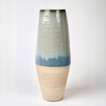 Blue tall vase