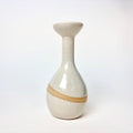 White vase with bent neck
